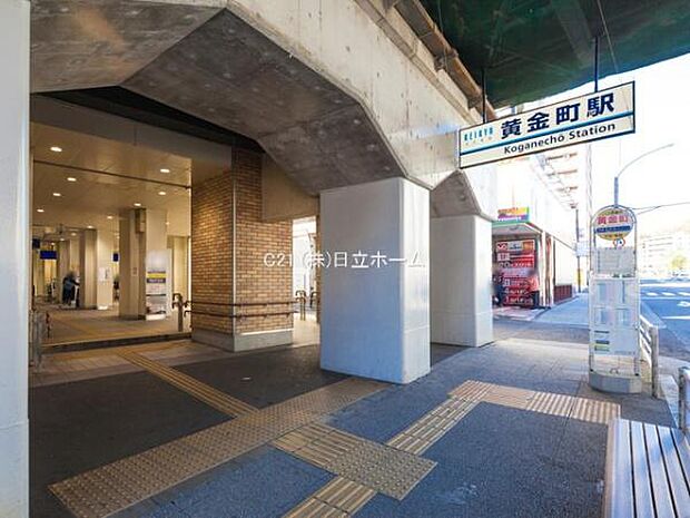 京急本線　黄金町駅まで324m、黄金町駅は、横浜市南区白金町にある、京急本線の駅です。 主な駅へのアクセスは、品川駅まで約27分、横浜駅まで約6分。