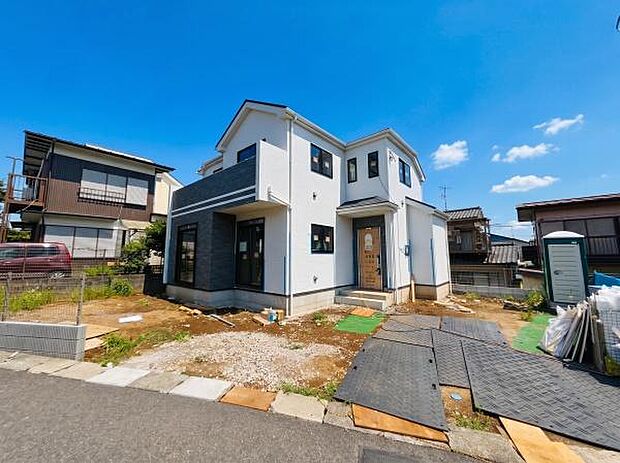 《現地》 青い空と白い雲、気分が晴れる場所がここにあります。