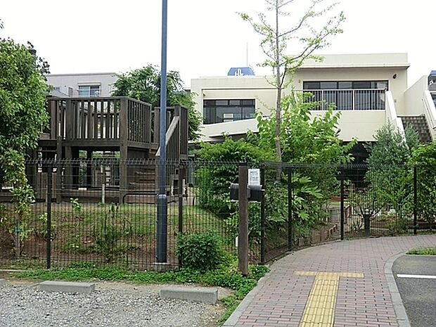 わくわくの森保育園 まで490m、子どもの安全と健康的な保育を基本に、働くパパさん、ママさんを応援しています。