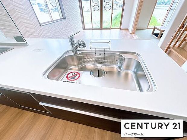 【シンク】広々としたシンクです!