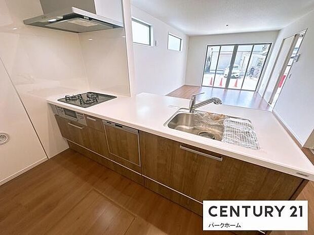 【キッチン】使い勝手と機能性を両立した快適キッチンです!