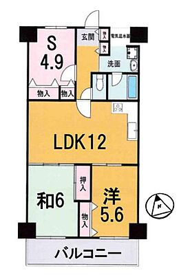間取り ネオコーポ大津湖城ヶ丘B棟 8階/-