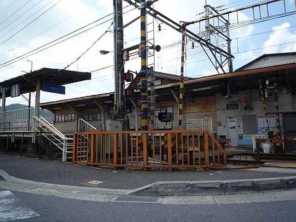 京阪電気鉄道石坂線　唐橋前駅まで1680m