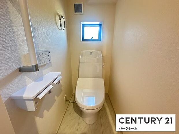 【トイレ】ほっと落ち着くような空間で、ゆったりとお使い頂けます!