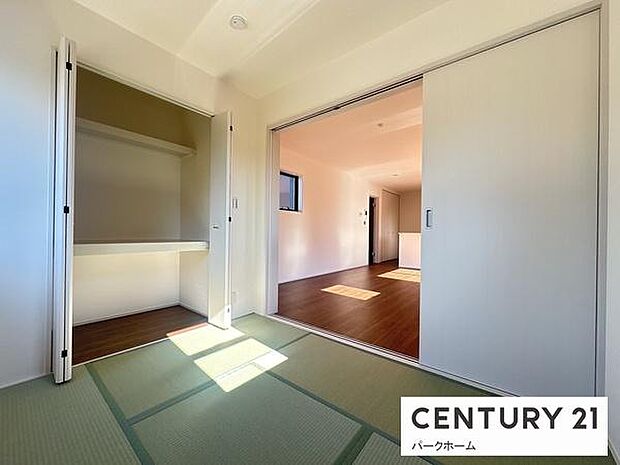 【和室】ゆったり落ち着いた和室です!客間としてもお使いいただけます!