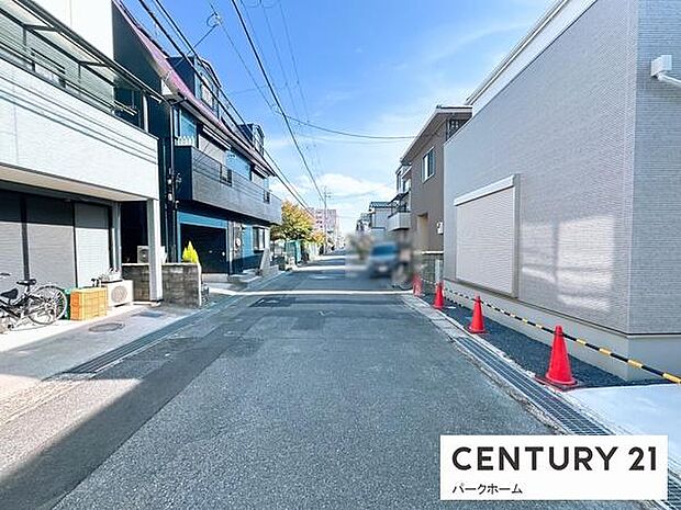 【前面道路】現地の前道道路です!