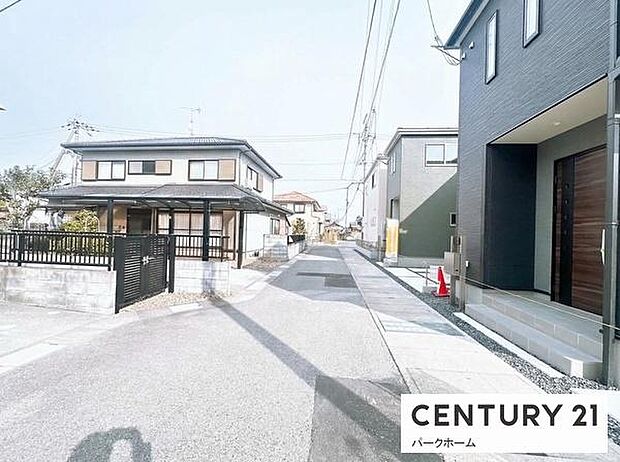 【前面道路】現地の前道道路です！