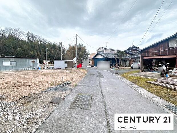 【前面道路】現地前面道路になります！
