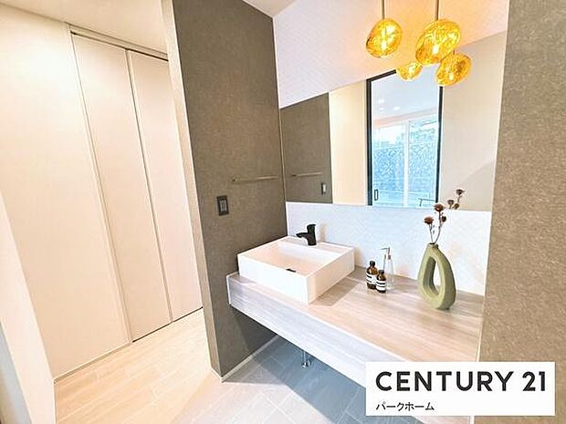 【洗面所】使い勝手の良い洗面化粧台