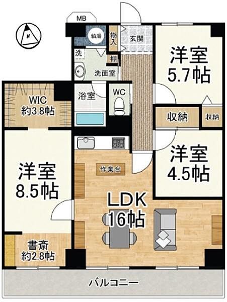 間取り：325000106422