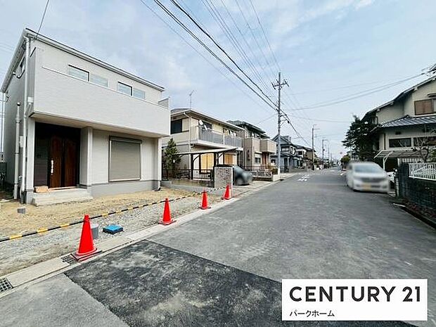現地の前道道路です