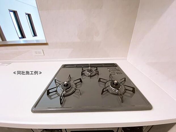 【コンロ】ガスコンロ・グリル付きです!