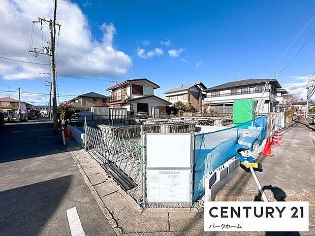 前面間口ひろめで車両転回がしやすい区画