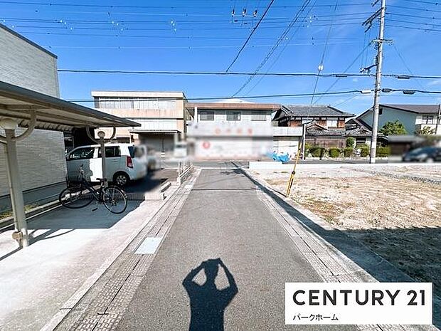 【前面道路】現地の前道道路です！