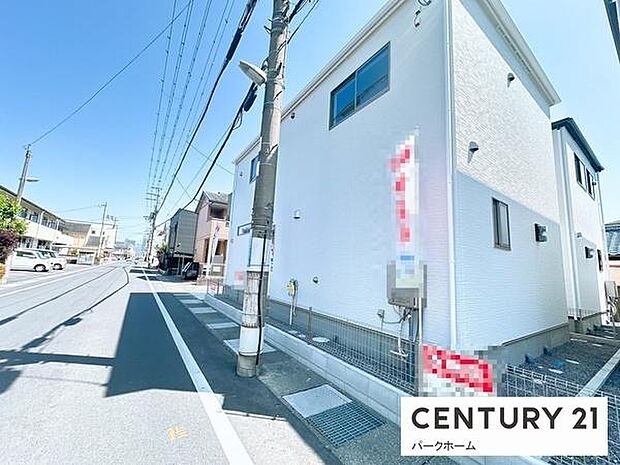【前面道路】現地の前道道路です