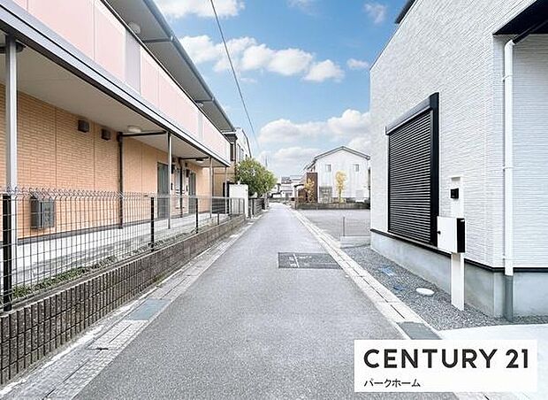 【前面道路】現地の前道道路です!