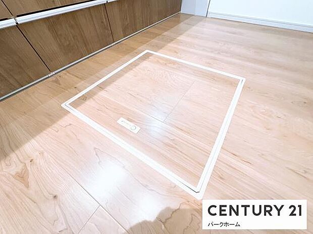 床下収納も完備され、実用性も兼ね備えた設計