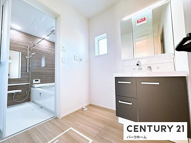 【洗面スペース】洗濯機置き場もございます！