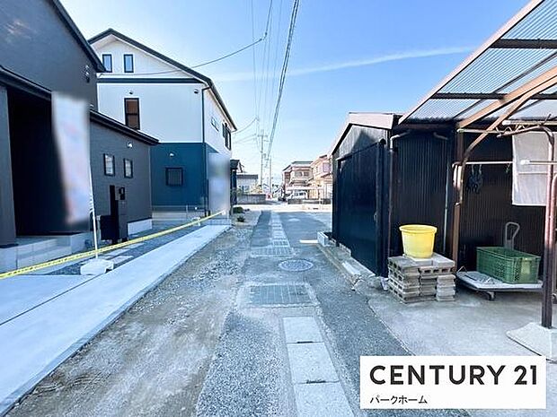 【前面道路】現地の前道道路です！