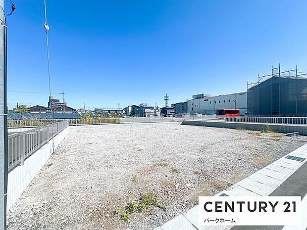 現地・分譲地東方面の画像です