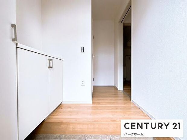 【玄関】シューズボックス完備!