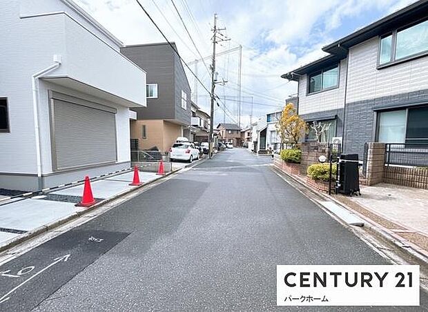 【前面道路】現地の前道道路です!