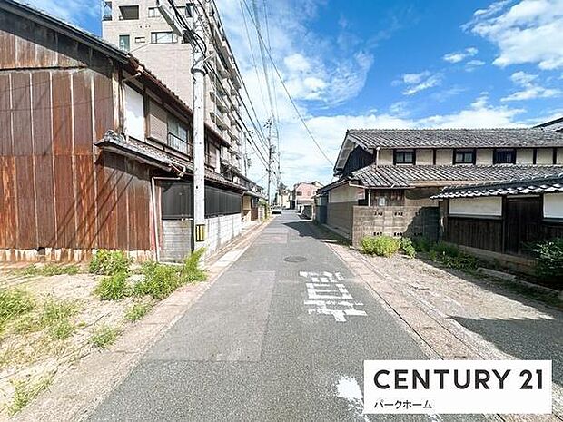 【前面道路】現地の前の道です!(2025年9月撮影)