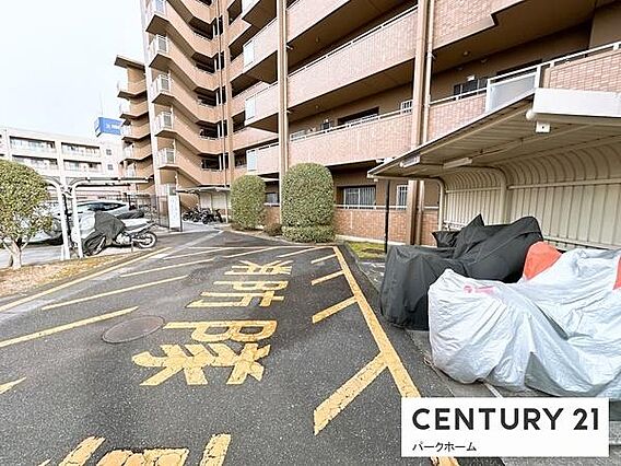 【バイク置き場...