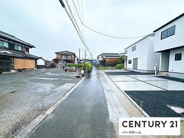 【前面道路】現地の前道道路です!