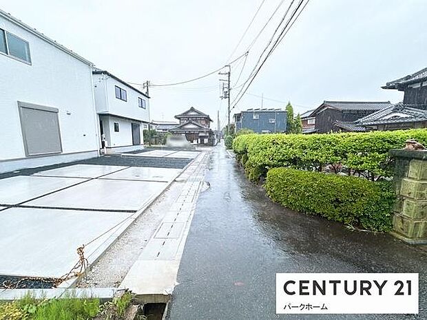 【前面道路】現地の前道道路です!