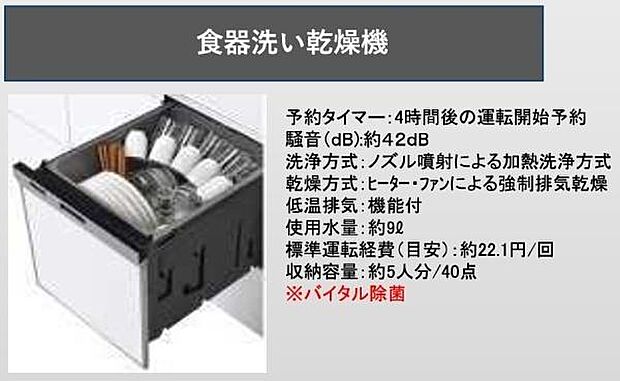 食器洗い乾燥機付き!