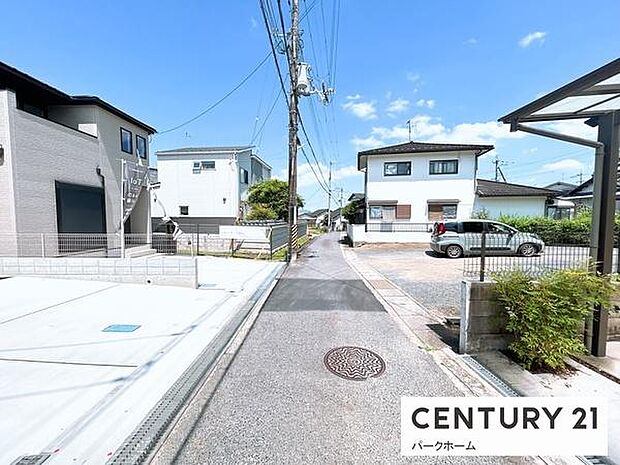 【前面道路】現地の前道道路です!
