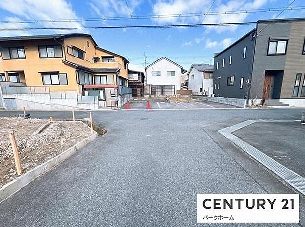 現地の前道道路です。