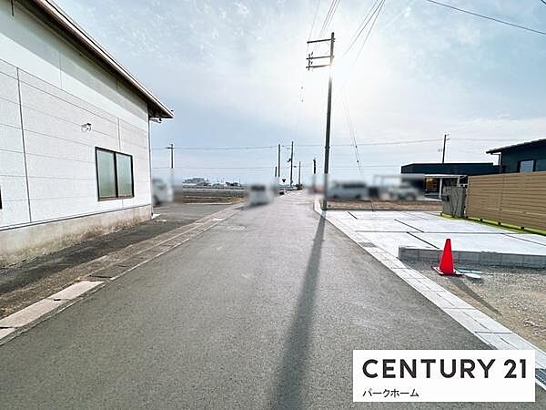 【前面道路】現地の前道道路です！