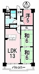 間取図画像 3LDK