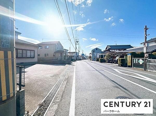 【前面道路】現地の前道道路です！