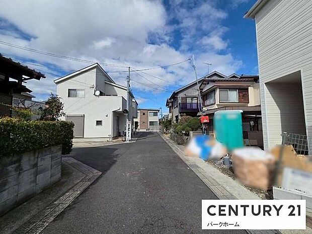 【前面道路】現地の前道道路です!