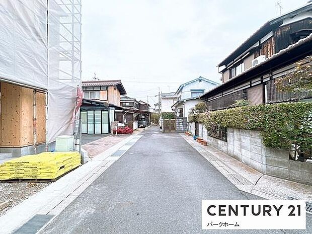 【前面道路】現地の前道道路です!