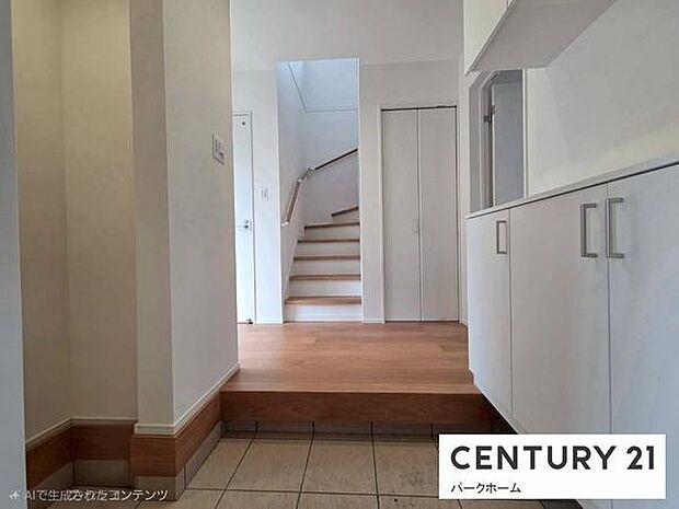 【玄関】シューズボックス完備!