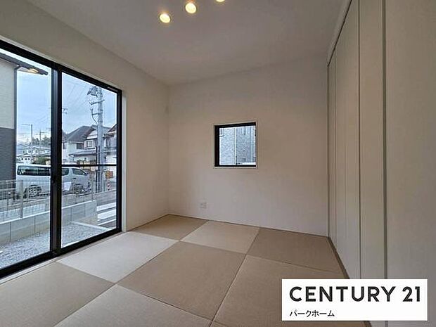 【和室】リビングと一体で利用できる和室です!