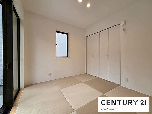 【和室】リビングと一体で利用できる和室です!