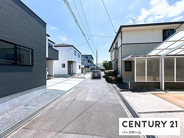 【前面道路】現地の前道道路です!