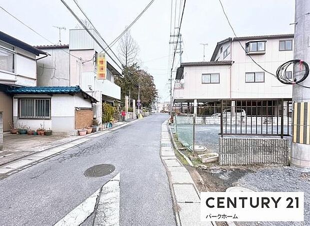 【前面道路】現地の前道道路です!