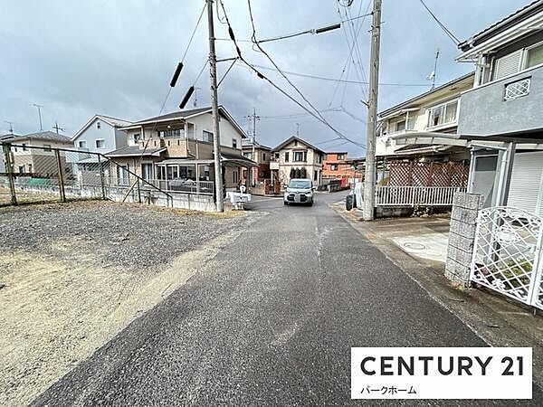 【前面道路】現地の前道道路です！
