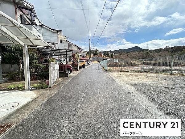 【前面道路】現地の前道道路です！