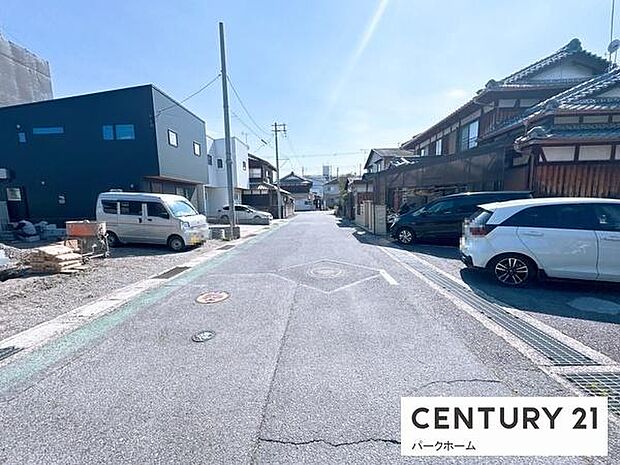 【前面道路】現地の前道道路です!