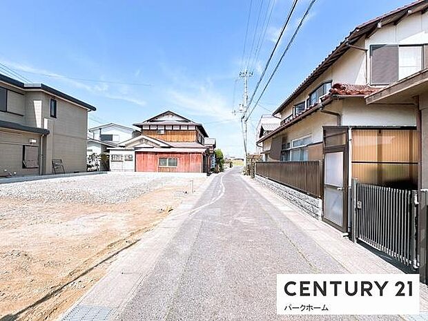 【前面道路】現地の前道道路です!