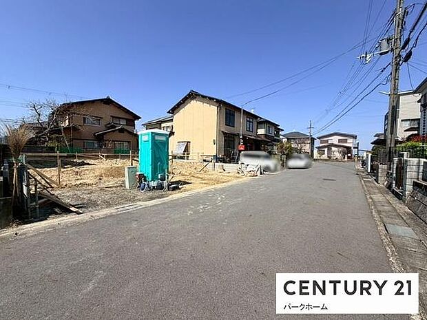 【前面道路】現地の前道道路です！