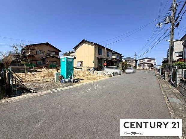 【前面道路】現地の前道道路です！