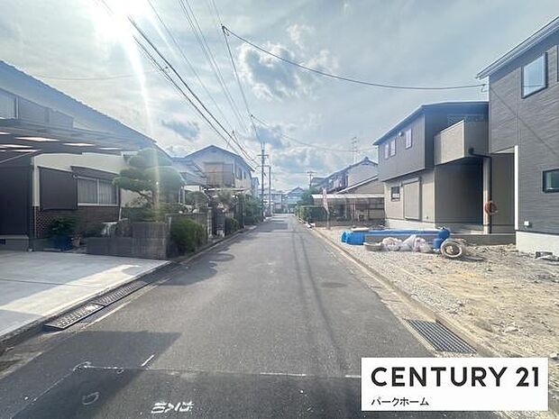 【前面道路】現地の前道道路です！